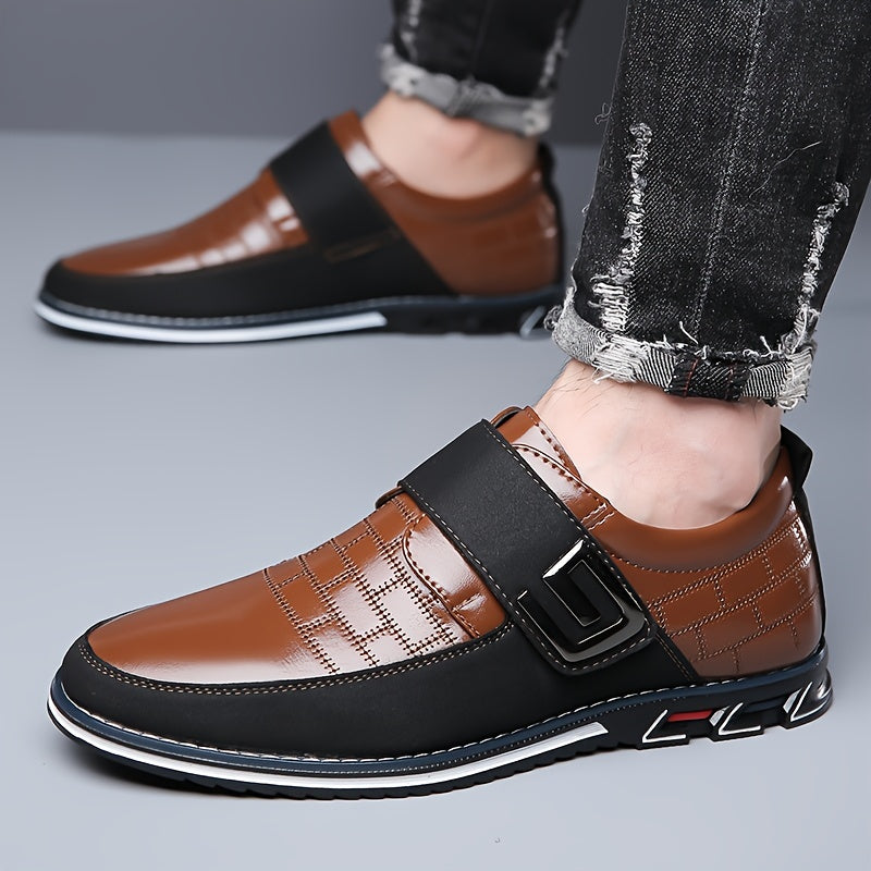 Men's Loafer Shoes, Breathable Lightweight Non-slip Slip On Shoes, Men's Casual Shoes, Spring And Summer, Middle aged men's footwear