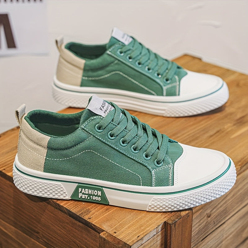 Men'S Sports And Leisure Shoes With Comfortable Lining Canvas Shoes, Simple And Trendy Outdoor Sports, Hiking Vacation, Casual And Fashionable Men'S Shoes