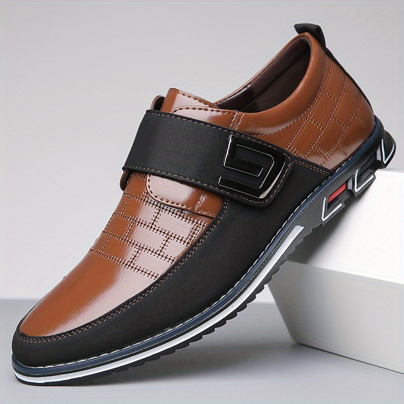 Men's Loafer Shoes, Breathable Lightweight Non-slip Slip On Shoes, Men's Casual Shoes, Spring And Summer, Middle aged men's footwear