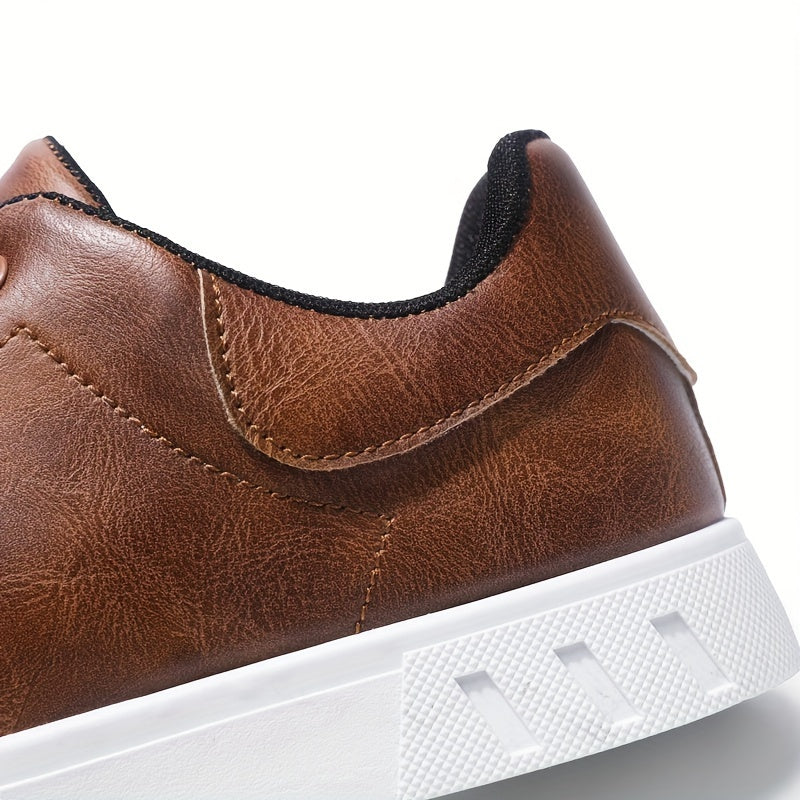 Men's shoes, business solid color, versatile, breathable. sports and leisure board shoes, street shoes