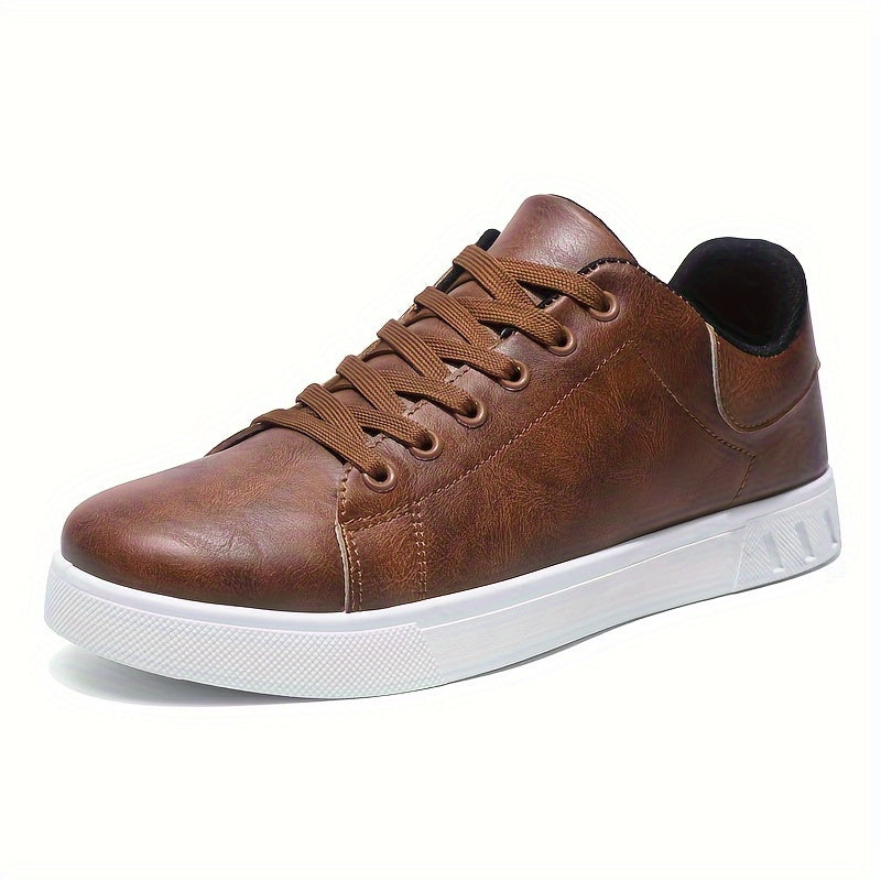 Men's shoes, business solid color, versatile, breathable. sports and leisure board shoes, street shoes