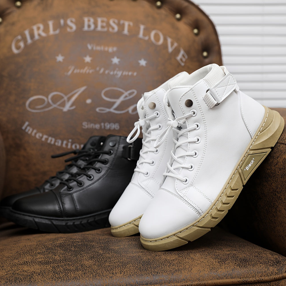 Men's High-top Men's Shoes British Fashion Casual Shoes