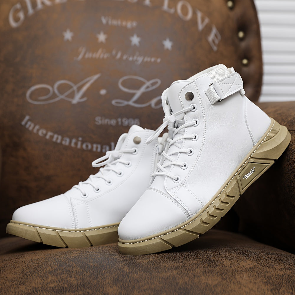 Men's High-top Men's Shoes British Fashion Casual Shoes