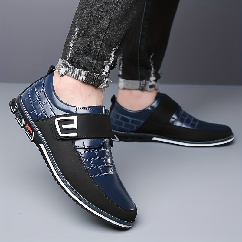 Men's Loafer Shoes, Breathable Lightweight Non-slip Slip On Shoes, Men's Casual Shoes, Spring And Summer, Middle aged men's footwear