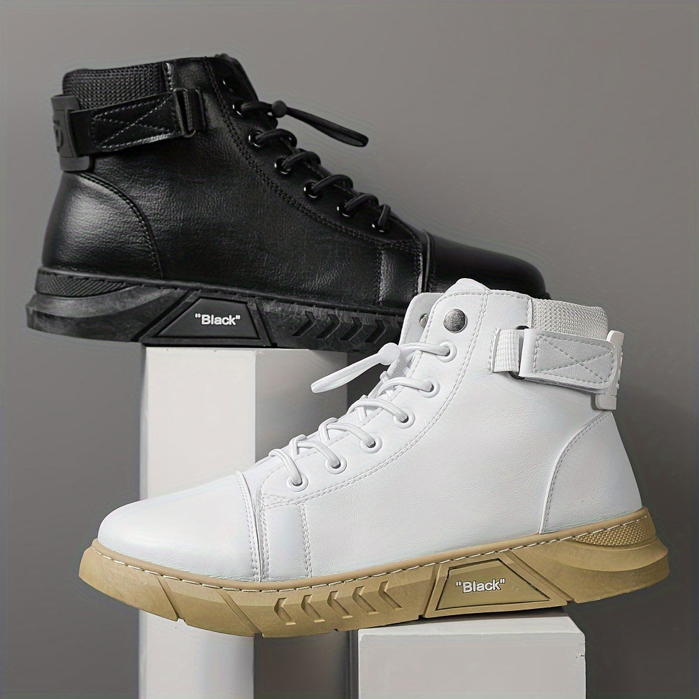 Men's High-top Men's Shoes British Fashion Casual Shoes