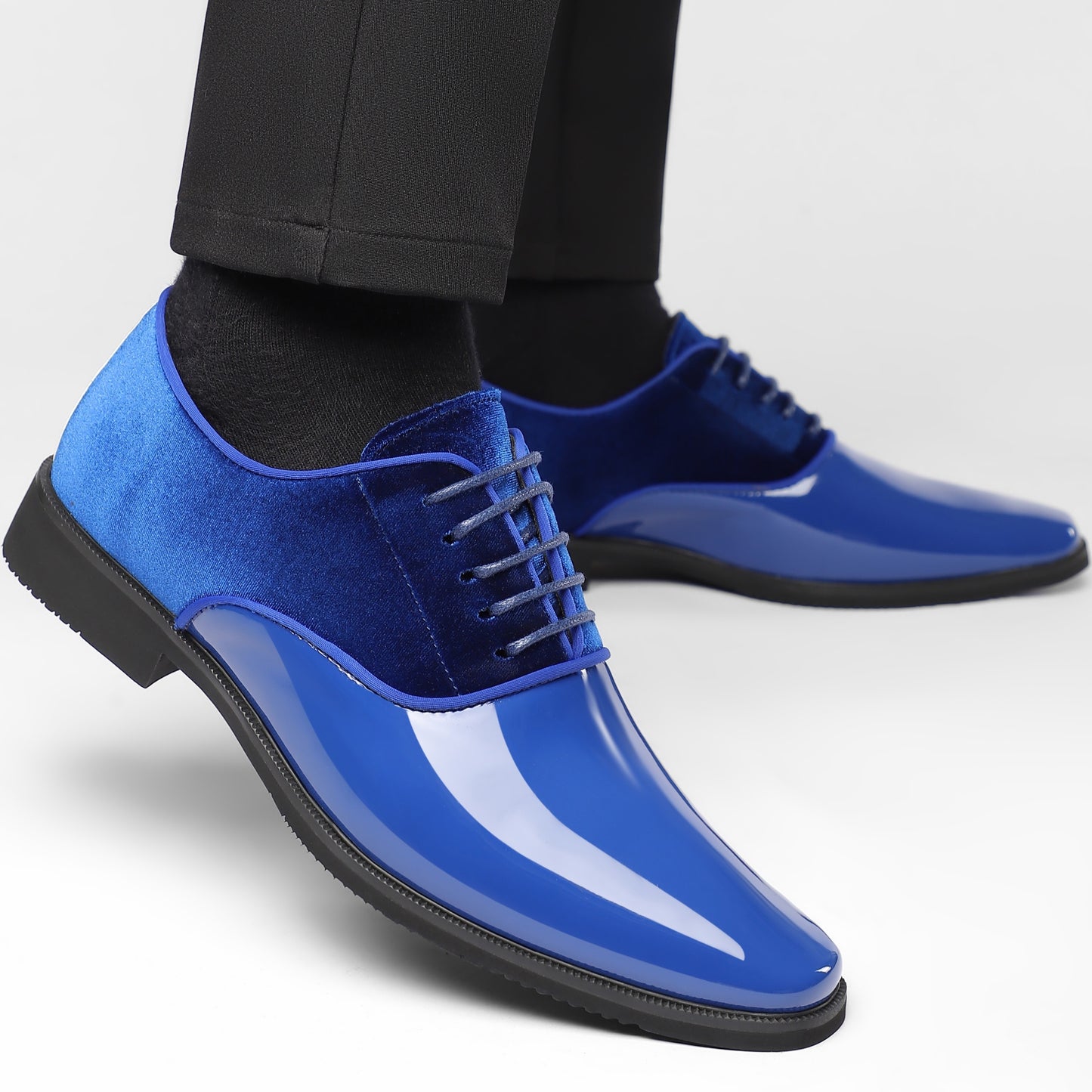 Exquisite Handcrafted Men's Dress Shoes - Luxurious Slip-On Design, Square Toe, Durable Rubber Sole for All Seasons, Comfortable Walking Experience - For Men - Suitable for Formal Occasions, Business & Parties - Perfect Gift