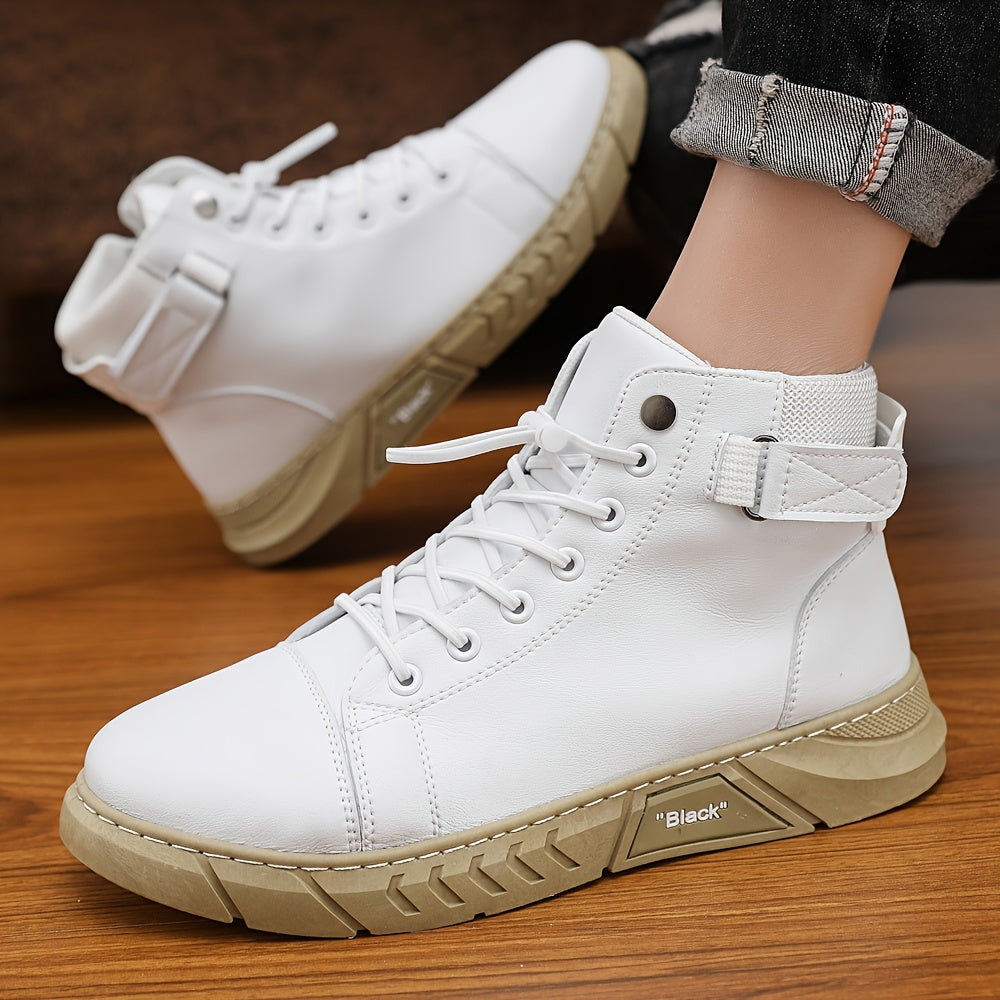 Men's High-top Men's Shoes British Fashion Casual Shoes