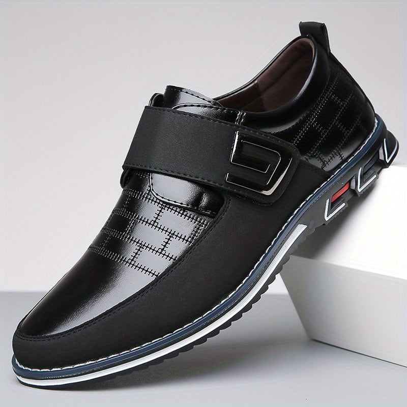 Men's Loafer Shoes, Breathable Lightweight Non-slip Slip On Shoes, Men's Casual Shoes, Spring And Summer, Middle aged men's footwear