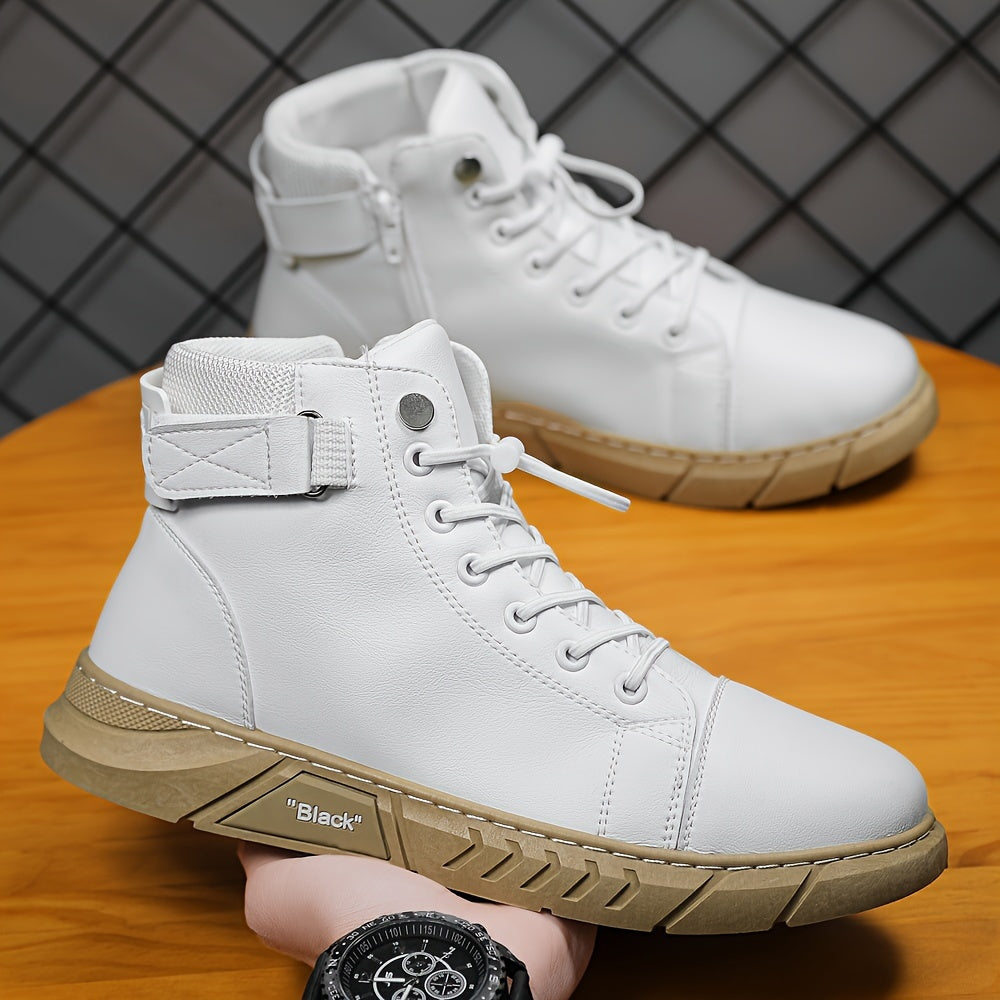 Men's High-top Men's Shoes British Fashion Casual Shoes