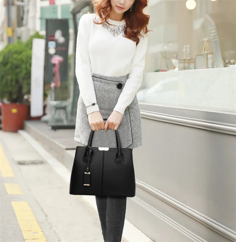 Yogodlns Famous Designer Brand Bags Women Leather Handbags New Luxury Ladies Hand Bags Purse Fashion Shoulder Bags
