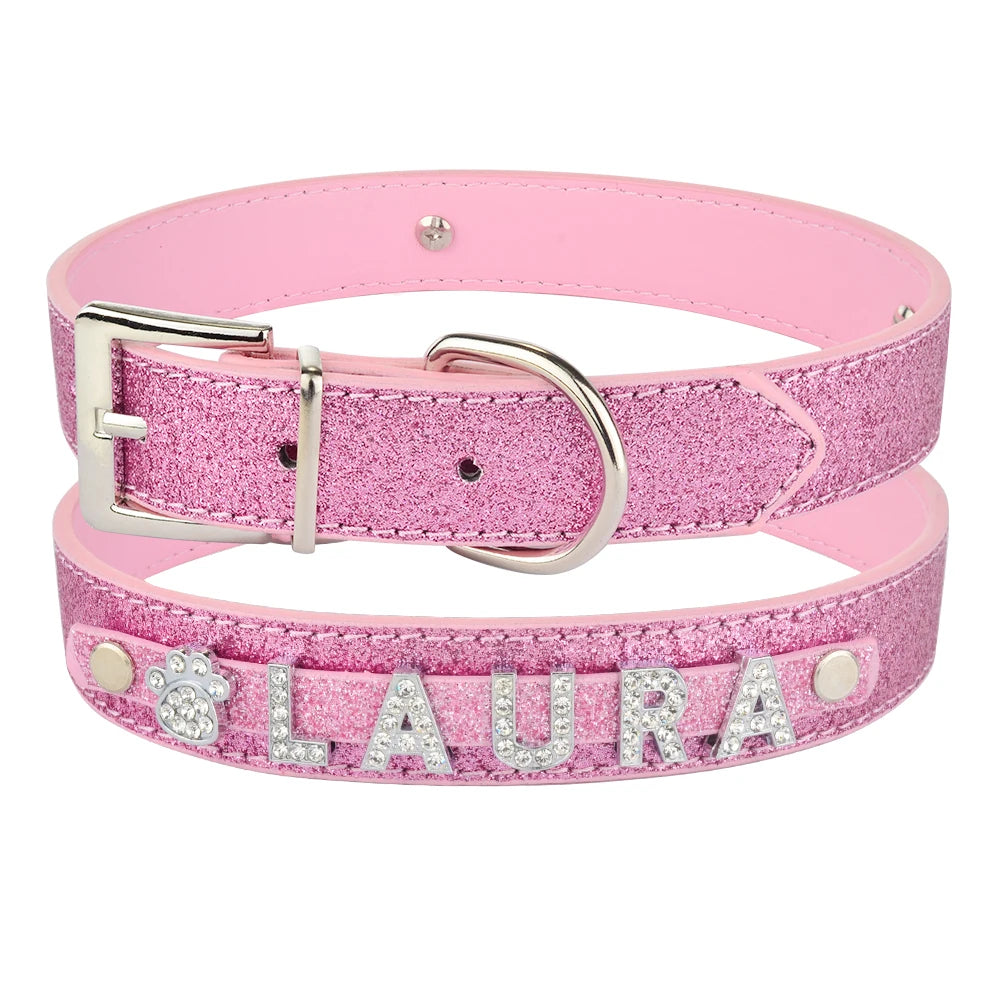 Adjustable Nylon Collar Personalized Dog Cat Tag Pet Collars Puppy Medium Large Dogs ID Free Engraved Name Custom Dogs Collars
