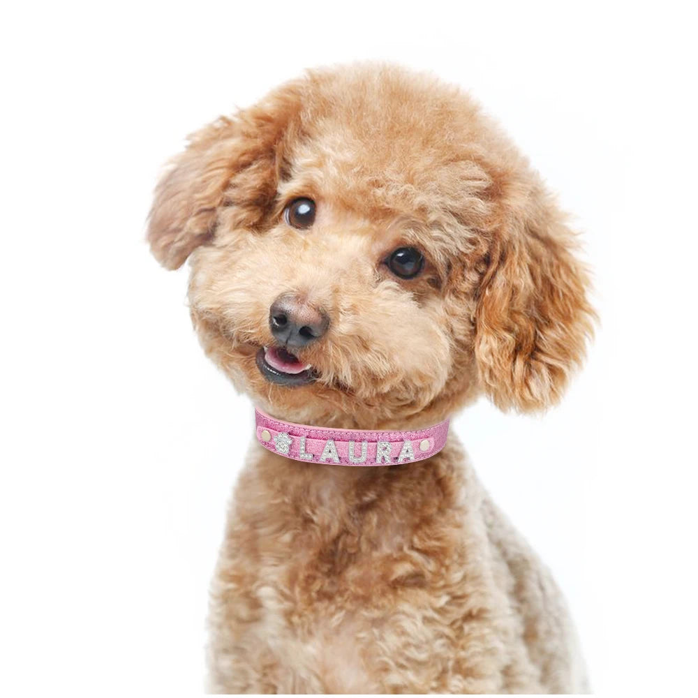 Adjustable Nylon Collar Personalized Dog Cat Tag Pet Collars Puppy Medium Large Dogs ID Free Engraved Name Custom Dogs Collars