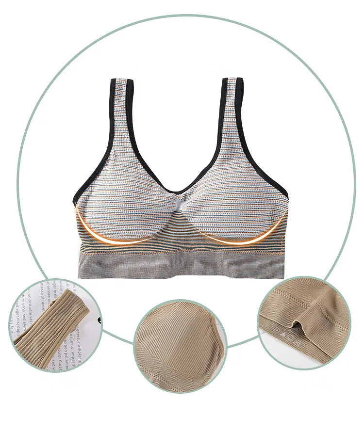 Seamless Bras For Women Seamless Bra Top Female Underwear Sport Tops Wireless Push Up Bra Sexy Lingerie Comfort Intimates