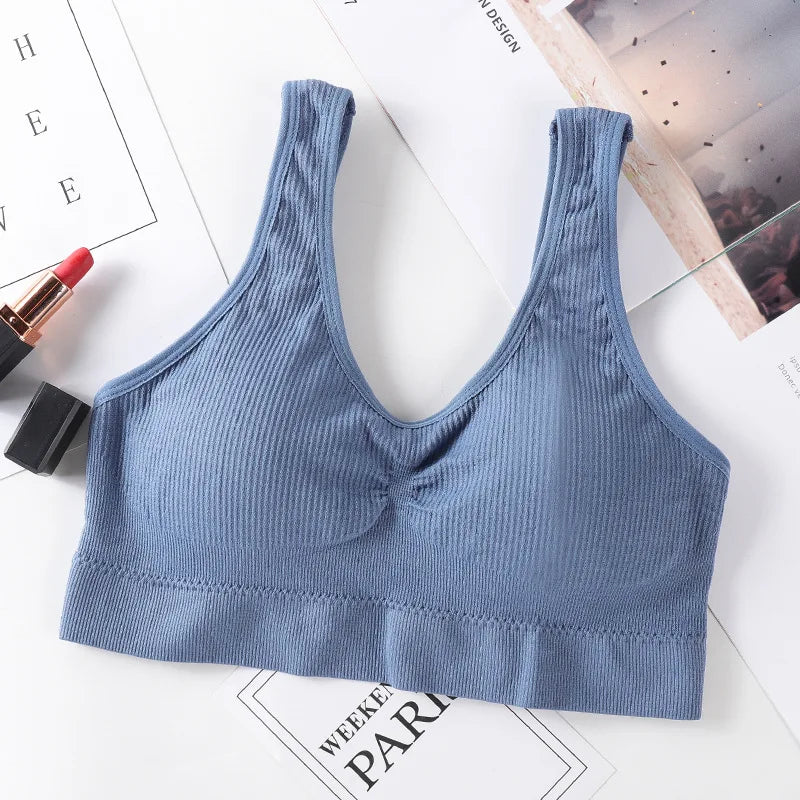 Seamless Bras For Women Seamless Bra Top Female Underwear Sport Tops Wireless Push Up Bra Sexy Lingerie Comfort Intimates
