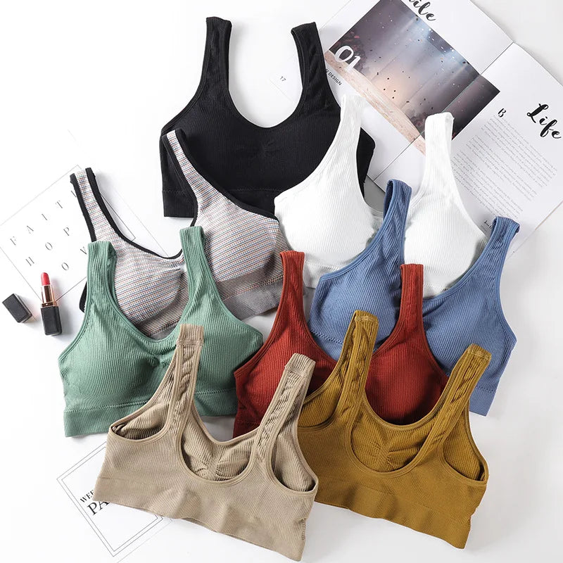 Seamless Bras For Women Seamless Bra Top Female Underwear Sport Tops Wireless Push Up Bra Sexy Lingerie Comfort Intimates