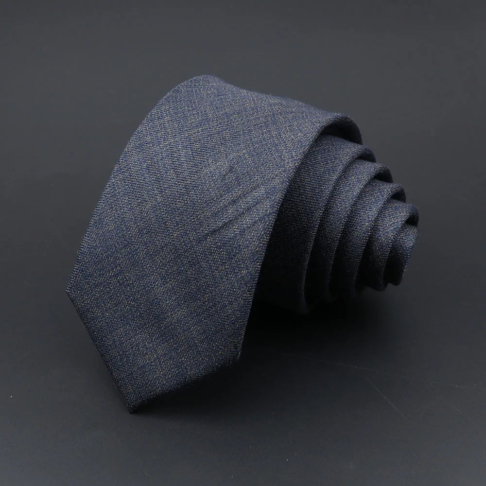Mens Ties Classic Jacquard Striped Plaid Necktie 6cm Skinny Neckties Polyester Narrow Collar Suit Shirt Tie Accessories Gift