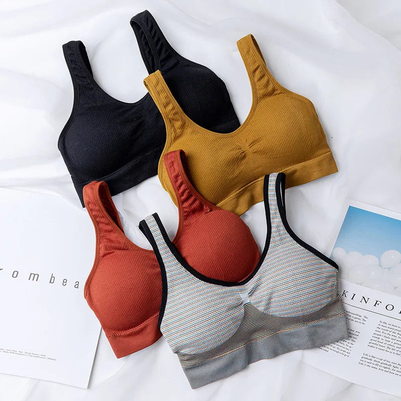Seamless Bras For Women Seamless Bra Top Female Underwear Sport Tops Wireless Push Up Bra Sexy Lingerie Comfort Intimates