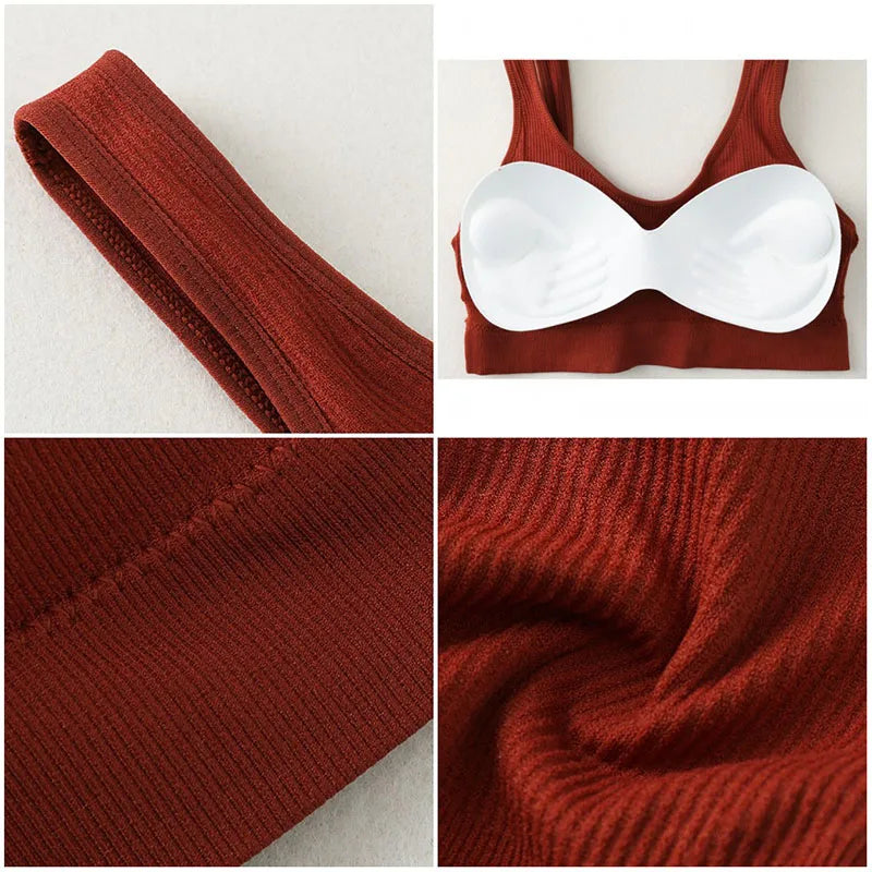 Seamless Bras For Women Seamless Bra Top Female Underwear Sport Tops Wireless Push Up Bra Sexy Lingerie Comfort Intimates