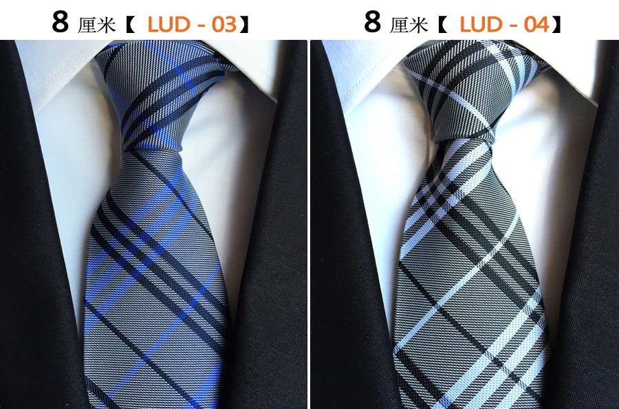 68 Colors NEW 8cm Tie for Man Tie Luxury Striped Flower Business Neck Tie Suit Cravat Wedding Party Necktie Men Gift