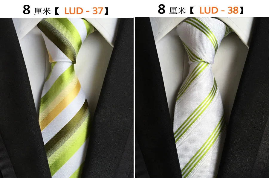 68 Colors NEW 8cm Tie for Man Tie Luxury Striped Flower Business Neck Tie Suit Cravat Wedding Party Necktie Men Gift