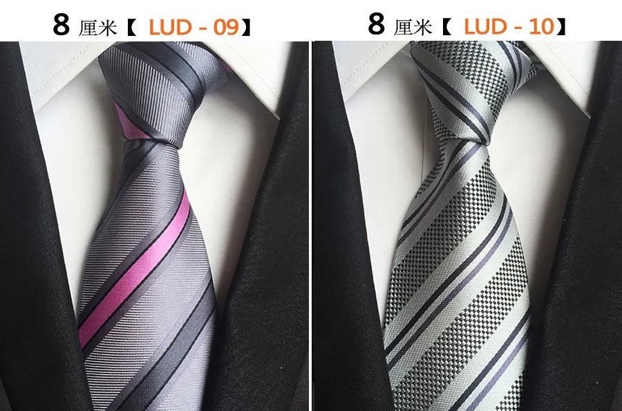 68 Colors NEW 8cm Tie for Man Tie Luxury Striped Flower Business Neck Tie Suit Cravat Wedding Party Necktie Men Gift