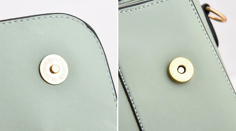 Simple Handbag For Women PU Leather Shoulder Bag Fashion Small Handle Bag Designer Crossbody Bag Daily Lady Shopping Hand Pouch