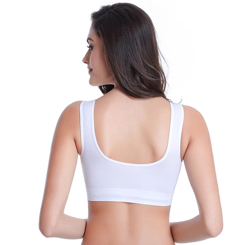 3pcs/set sexy active bra With removable Pad Seamless push up women plus size underwear wireless fitness body shape Bra