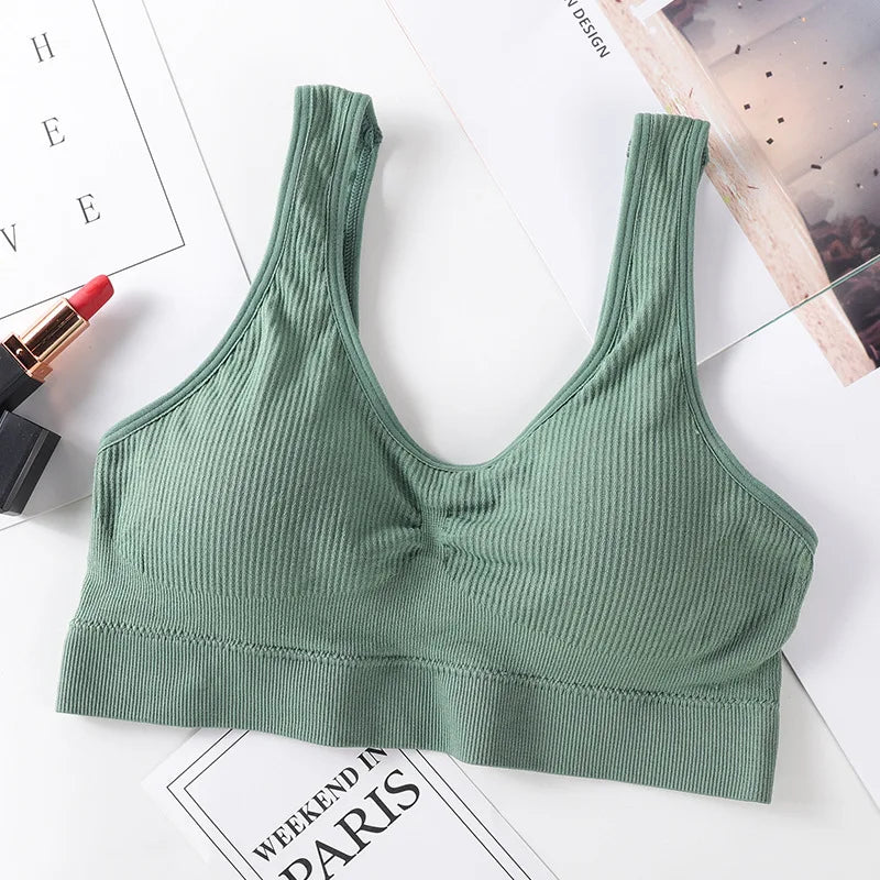 Seamless Bras For Women Seamless Bra Top Female Underwear Sport Tops Wireless Push Up Bra Sexy Lingerie Comfort Intimates