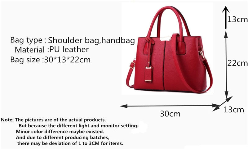 Yogodlns Famous Designer Brand Bags Women Leather Handbags New Luxury Ladies Hand Bags Purse Fashion Shoulder Bags