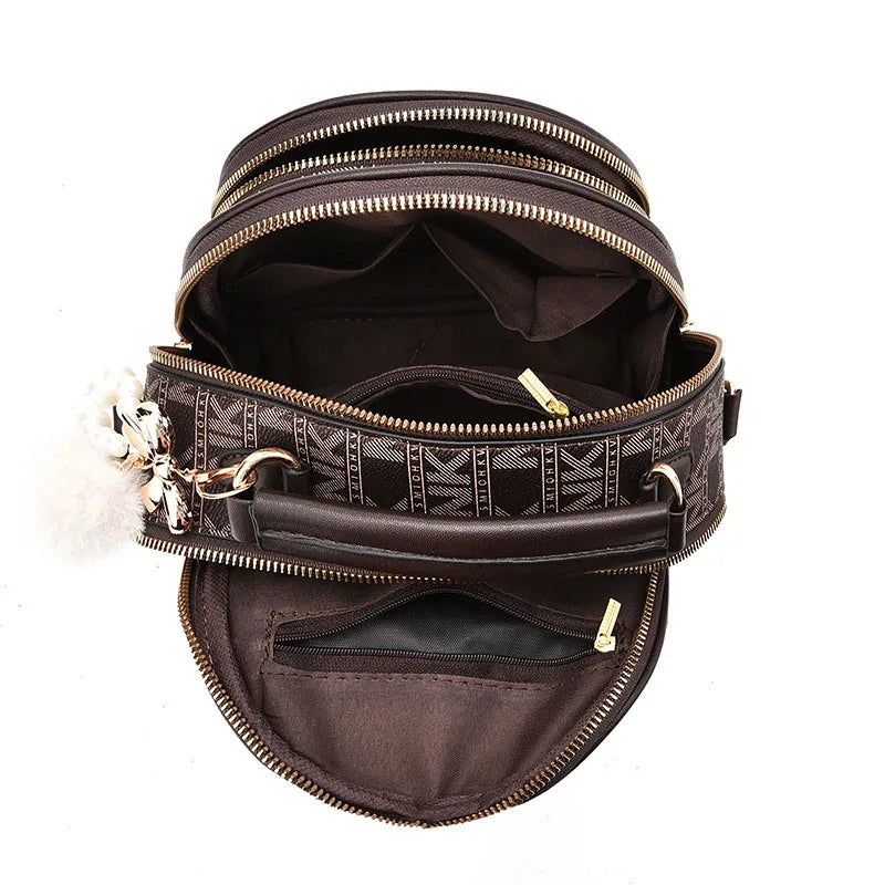 Women's bag 2025 new fashion women's bags hit color hand-held bag Europeand the United States all-match shoulder messenger bag