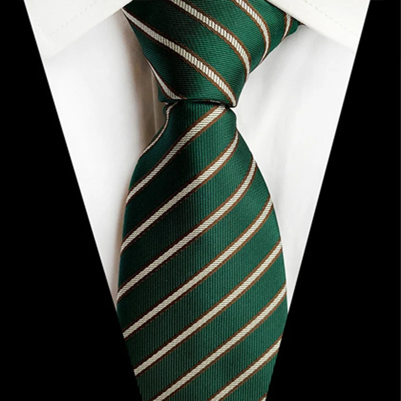 68 Colors NEW 8cm Tie for Man Tie Luxury Striped Flower Business Neck Tie Suit Cravat Wedding Party Necktie Men Gift