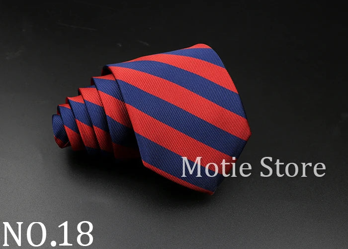 New Style Fashion Jacquard Floral Paisley Necktie Polyester Male Narrow Red Blue Tie Suit Shirt Gift For Men Accessory Gravatas