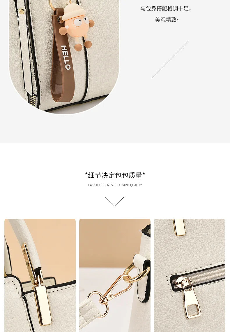 New women bag Fashion Casual Luxury handbag Designer Shoulder bags new bags for women 2025 Composite bag Messenger bag women bag