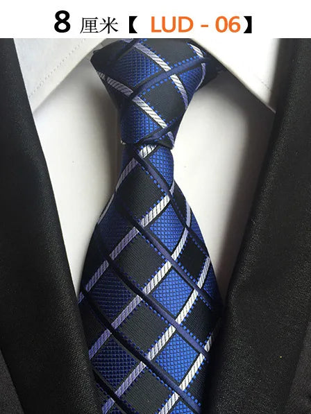 68 Colors NEW 8cm Tie for Man Tie Luxury Striped Flower Business Neck Tie Suit Cravat Wedding Party Necktie Men Gift