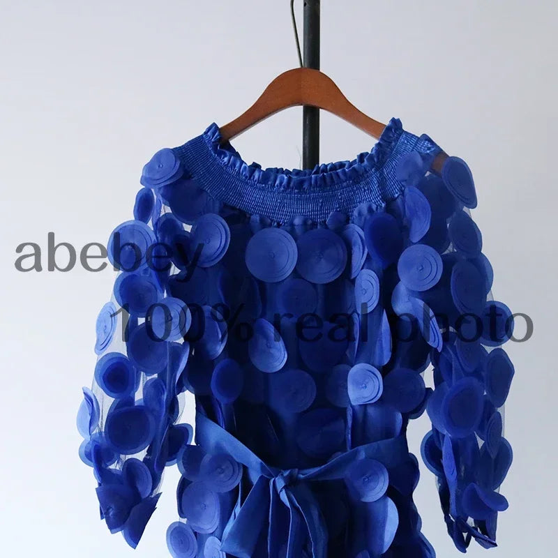 2024 Spring Sexy off shoulder dresses bandage short Dress summer flower Party casual Women beach holiday a-line elegant dress