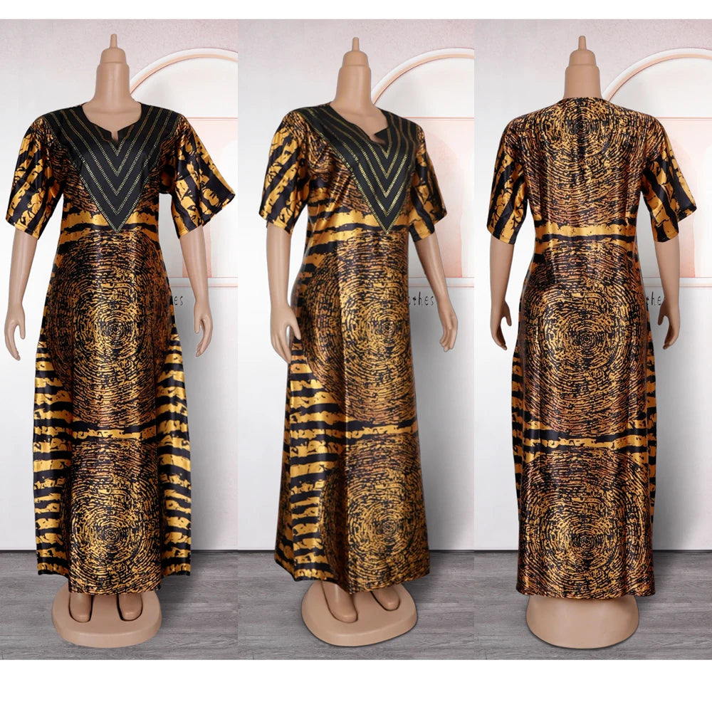 African Dresses for Women Traditional Africa Clothing Dashiki Ankara Outfits Gown Abayas Robe Muslim Kaftan Maxi Long Dress 2025