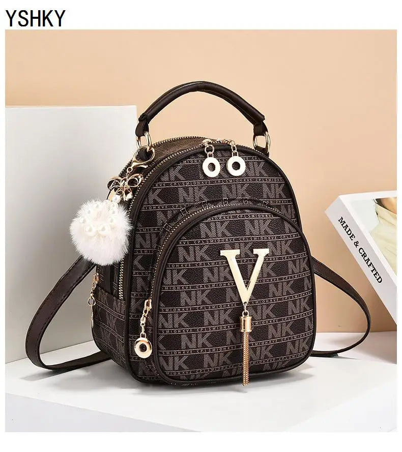 Women's bag 2025 new fashion women's bags hit color hand-held bag Europeand the United States all-match shoulder messenger bag
