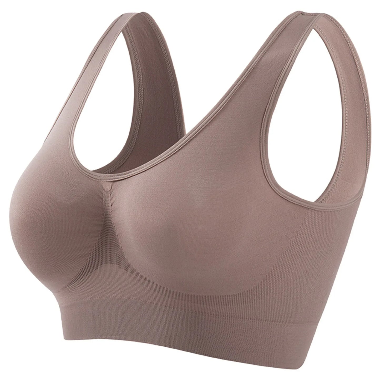 S-5XL Seamless Bras For Women Push Up Hollow Breathable Sports Bra Female Unwired No Pads Crop Top Girls Sexy Lingerie Brassiere