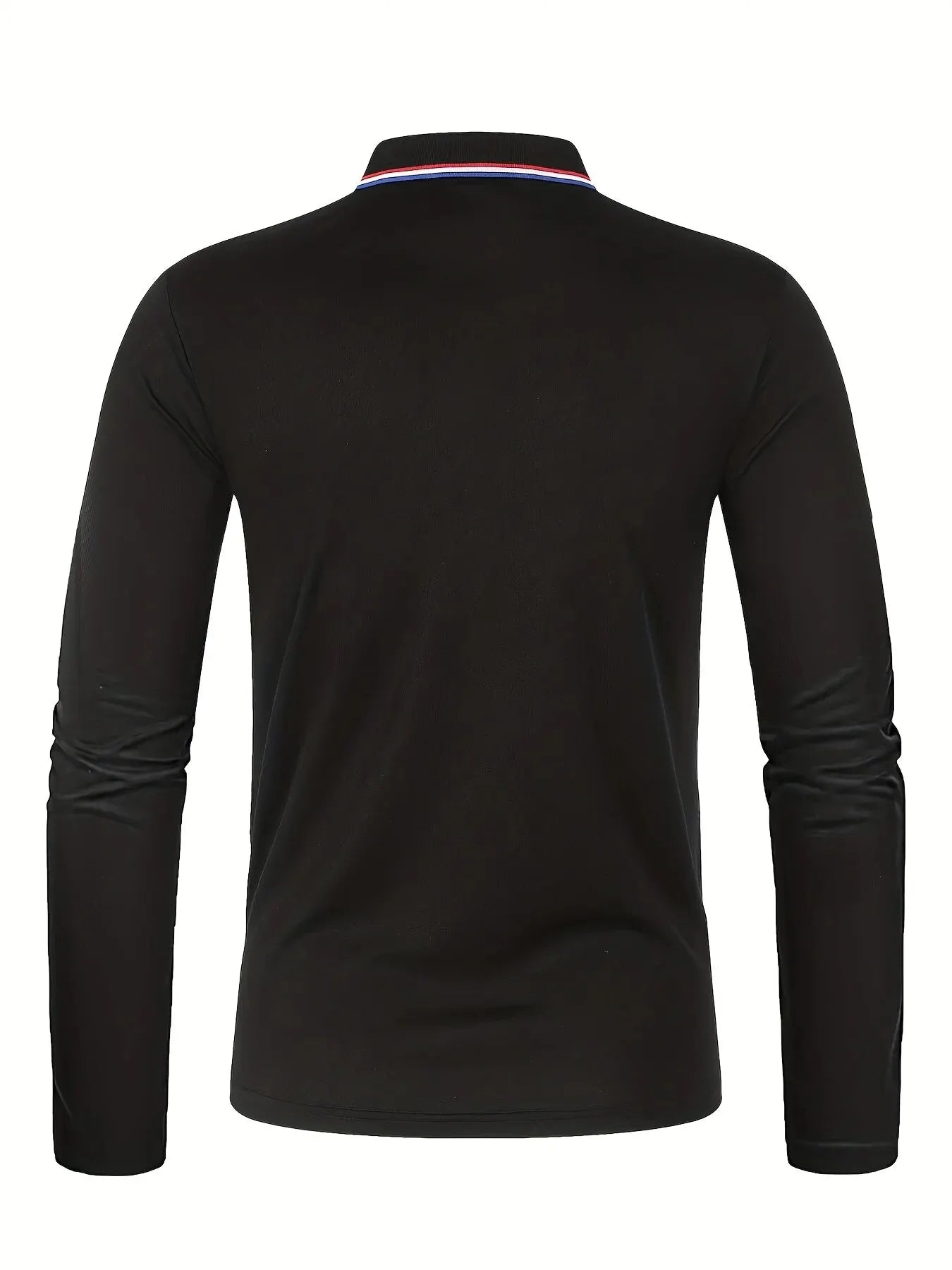 Men's Spring and Autumn Casual Breathable Comfortable Polo Shirt Hot Selling Fashion Men's Business Long Sleeve T-Shirt
