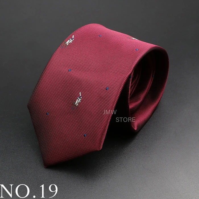 New Design Wedding Men Tie Green Wine Red Paisley Flower Animal Neckties Men Business Dropshipping Groom Collar Accessories Gift