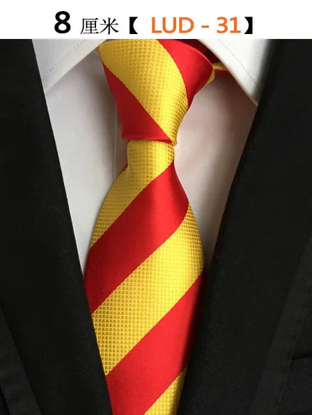 68 Colors NEW 8cm Tie for Man Tie Luxury Striped Flower Business Neck Tie Suit Cravat Wedding Party Necktie Men Gift