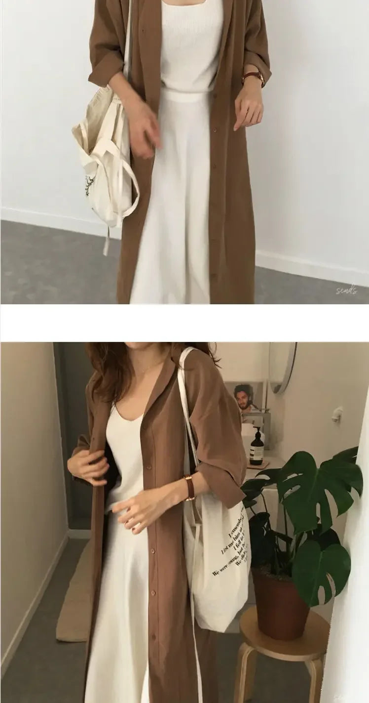 Midi Spring Clothes Shirt Tshirts Dresses for Women 2024 Black Woman Dress One-piece Fashion New in Cotton Xxl Vintage Trendy X
