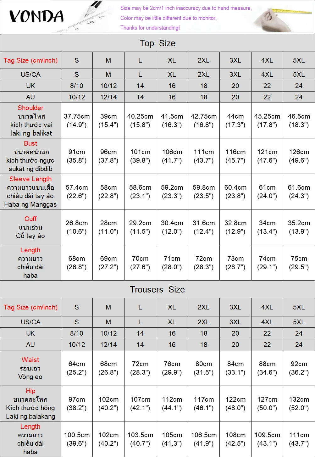 Plus Size VONDA 2024 Women Ruffled Sets Fashion Solid Color Suits Long Sleeve Irregular Top Patchwork Fitting Outfits 2pcs