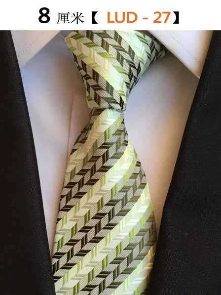 68 Colors NEW 8cm Tie for Man Tie Luxury Striped Flower Business Neck Tie Suit Cravat Wedding Party Necktie Men Gift