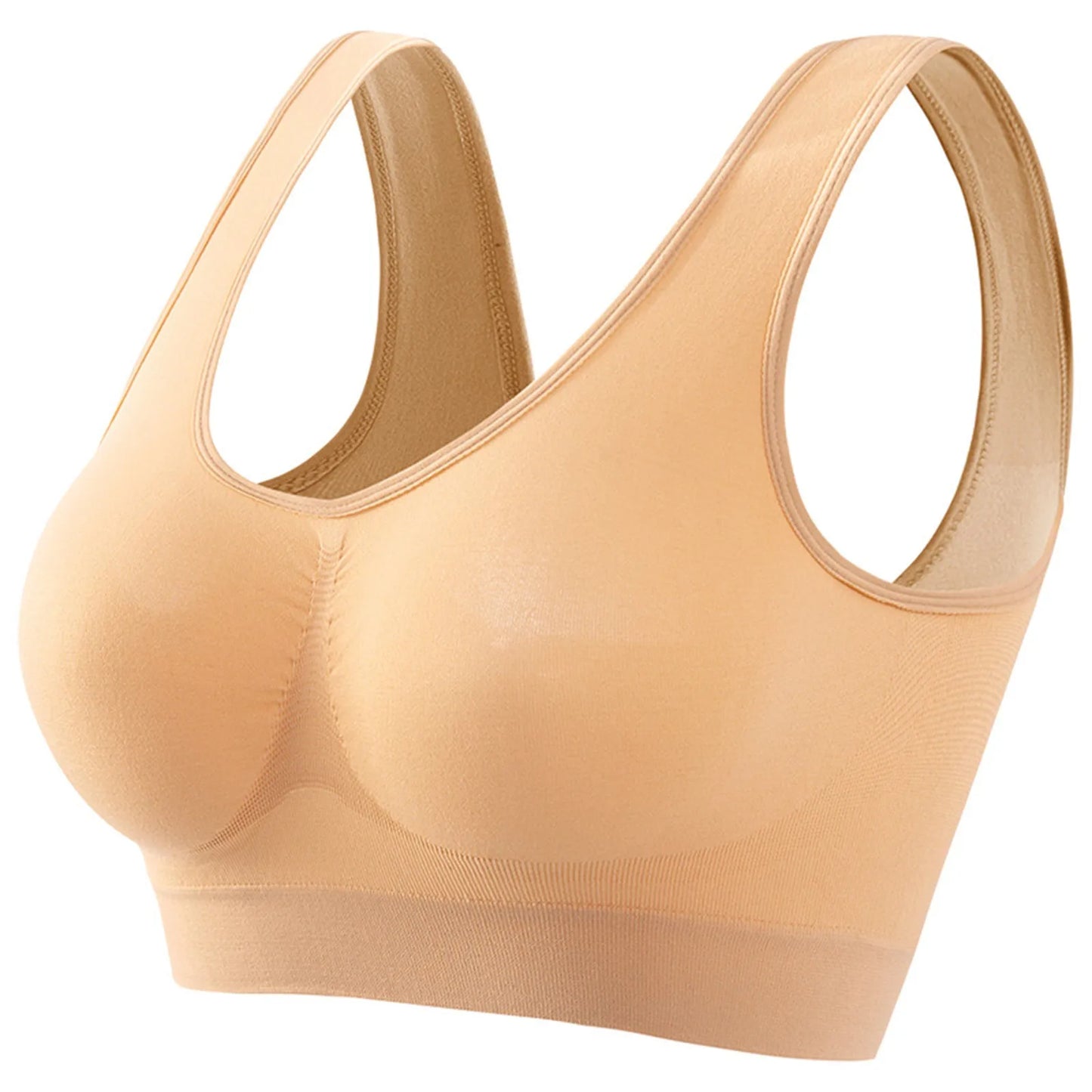 S-5XL Seamless Bras For Women Push Up Hollow Breathable Sports Bra Female Unwired No Pads Crop Top Girls Sexy Lingerie Brassiere