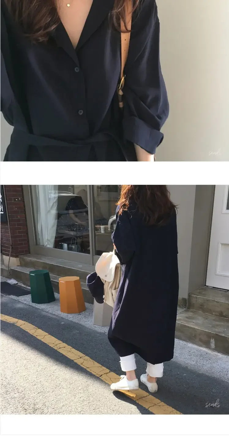 Midi Spring Clothes Shirt Tshirts Dresses for Women 2024 Black Woman Dress One-piece Fashion New in Cotton Xxl Vintage Trendy X