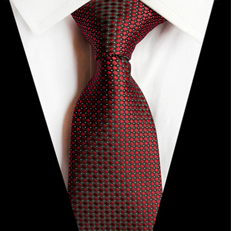 68 Colors NEW 8cm Tie for Man Tie Luxury Striped Flower Business Neck Tie Suit Cravat Wedding Party Necktie Men Gift
