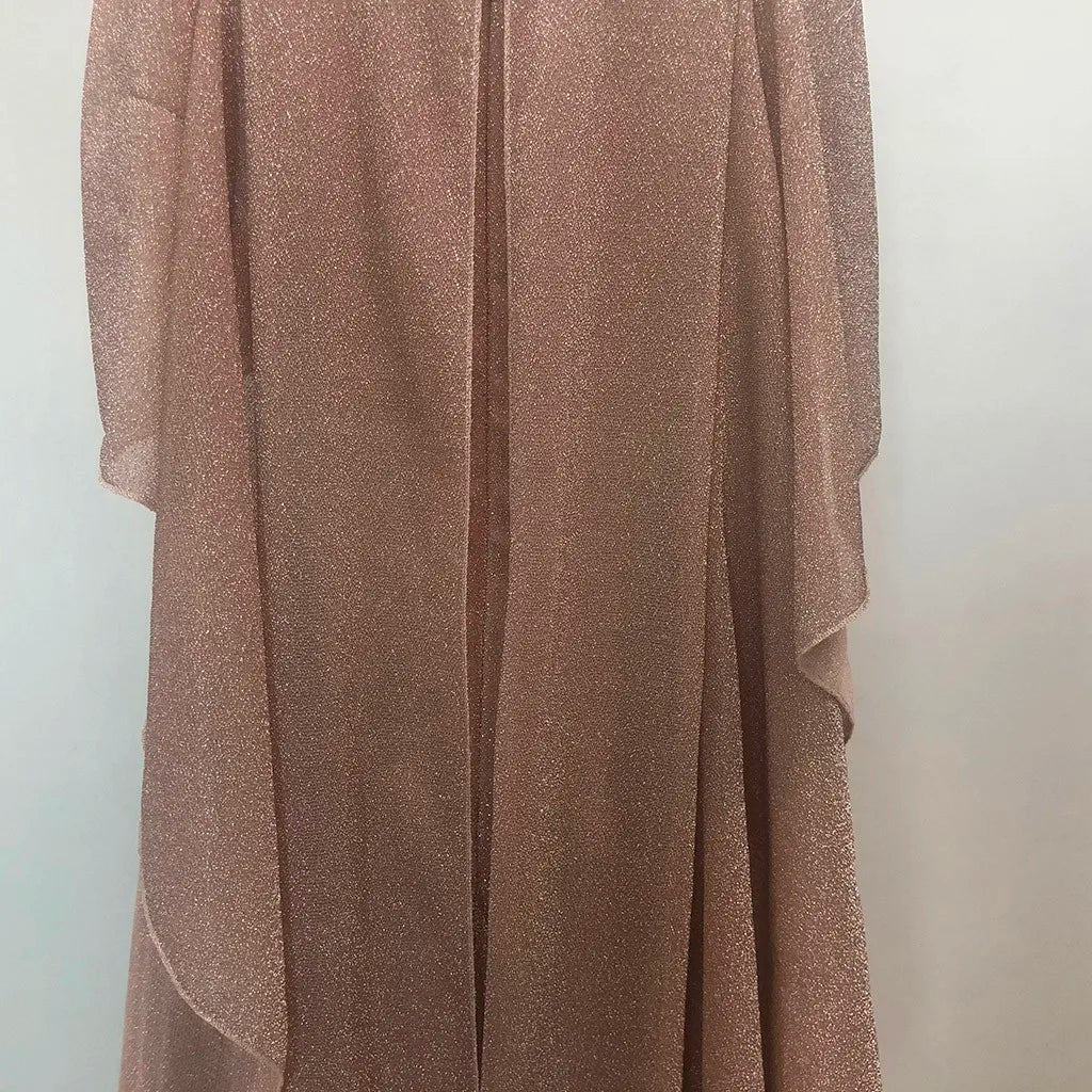 Women's Evening Party Dress Elegant Ladies Fashion Maxi Dress with Cloak Short Sleeve Sling Sequined Bodycon Dresses Vestidos XL