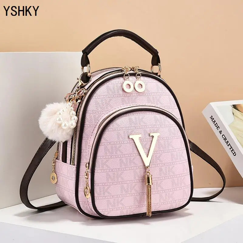 Women's bag 2025 new fashion women's bags hit color hand-held bag Europeand the United States all-match shoulder messenger bag