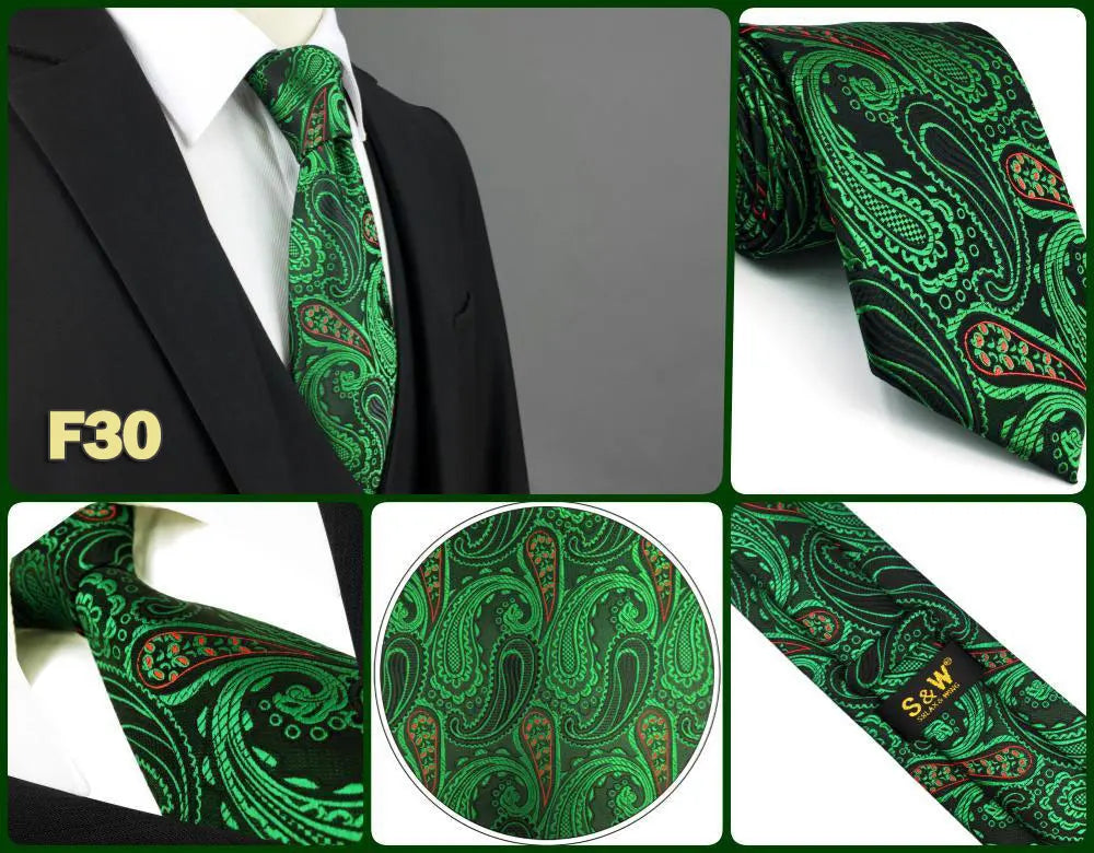 Red Pink Luxury Ties for Men Business Neckties Solid Blue Wedding Suit Formal Dress School Accessories Dropshipping